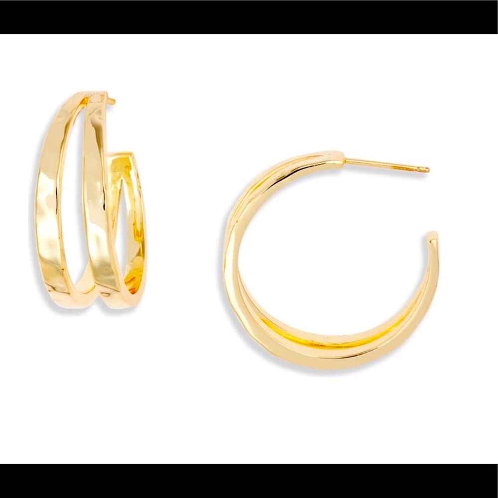 Kendra Scott Zorte Split Hoop Earrings